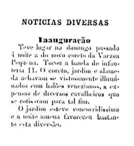 Coreto da Várzea Pequena inaugurado há 125 anos coreto 9418c8f529c85816575