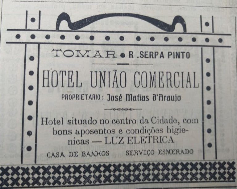 Hotel União inaugurado há 125 anos Hotel Uniao Comercial 1914 47 1423413863394574336 n