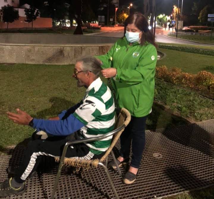 Sportinguista corta o cabelo 19 anos depois (c/ vídeo) j 647978 3420674061033996568 n