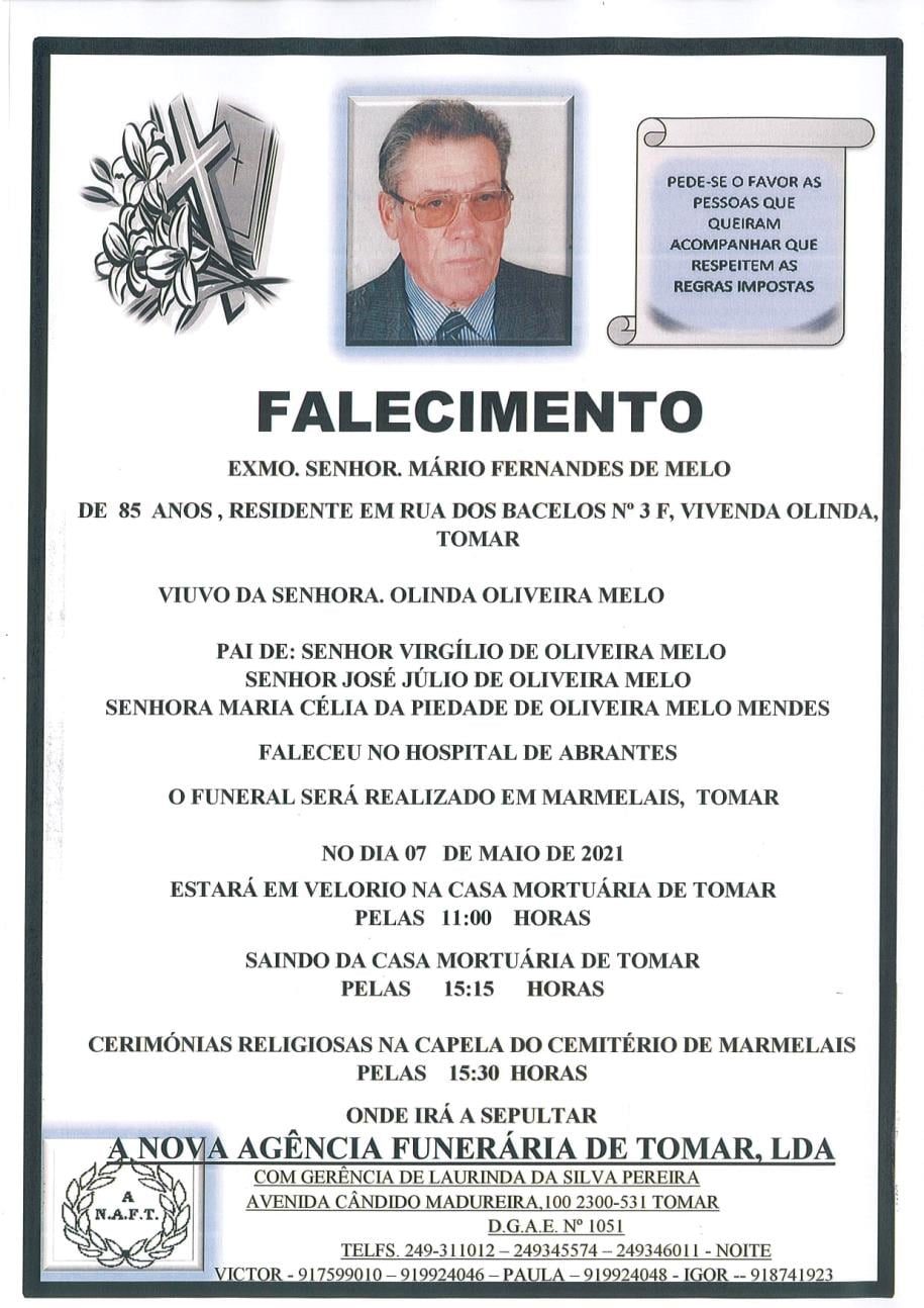 Antigo bombeiro morreu no hospital de Abrantes mario melo2