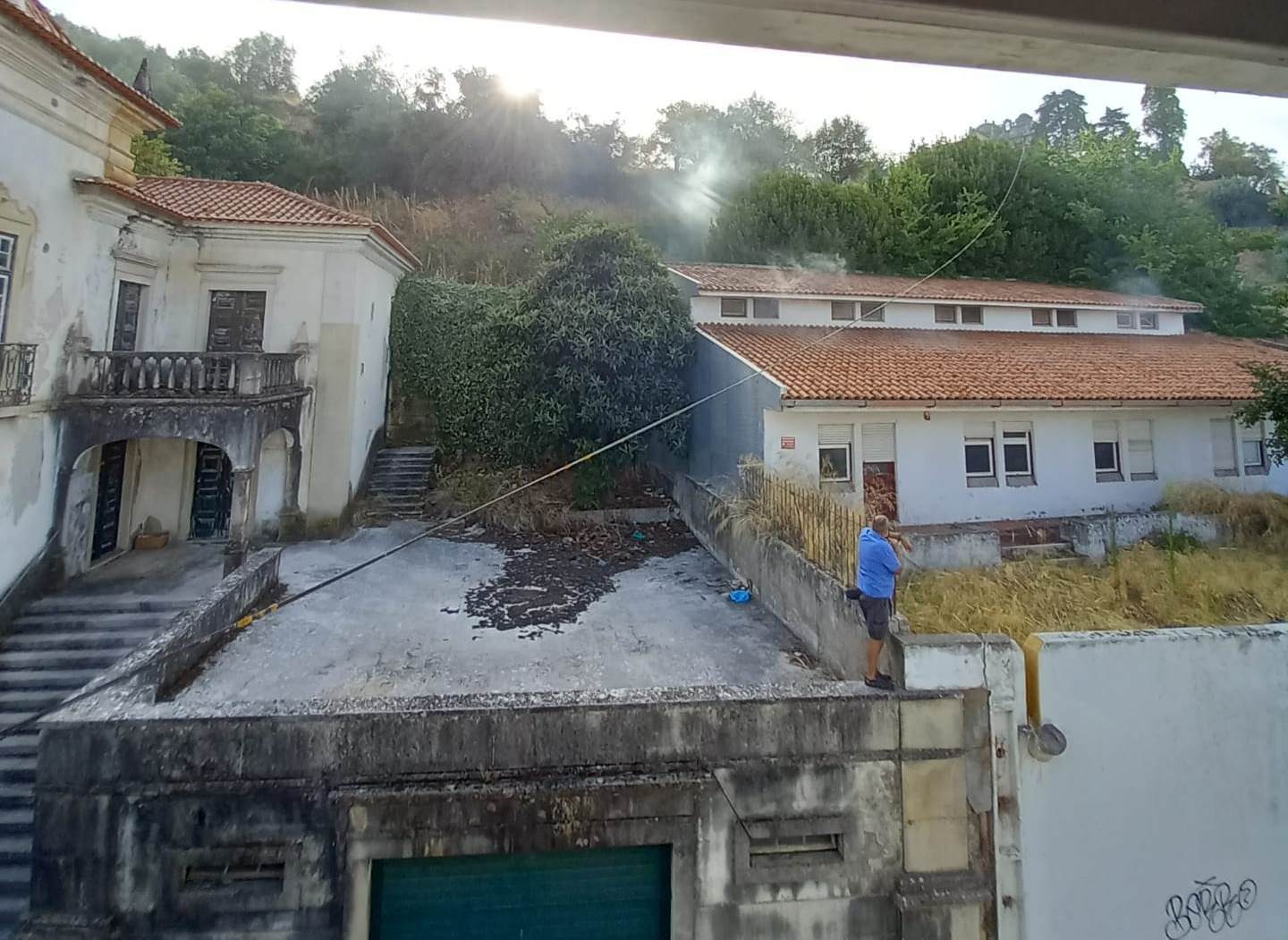 Mais fotos do incêndio no antigo lar de S. José IMG 20210814 WA0006