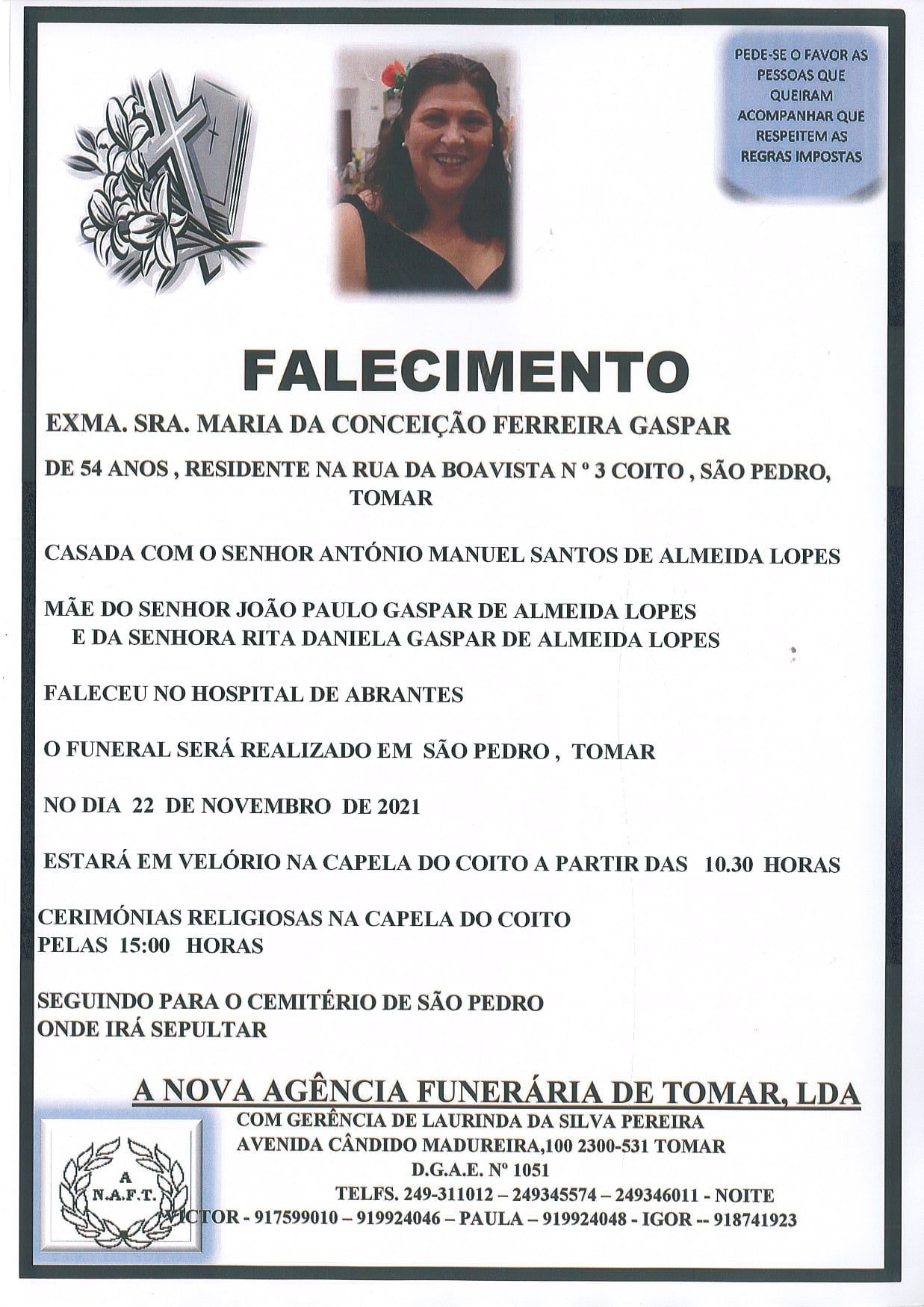 Cancro fatal para funcionária da escola Gualdim Pais sao gaspar 420147471 3793346039870981643 n 2