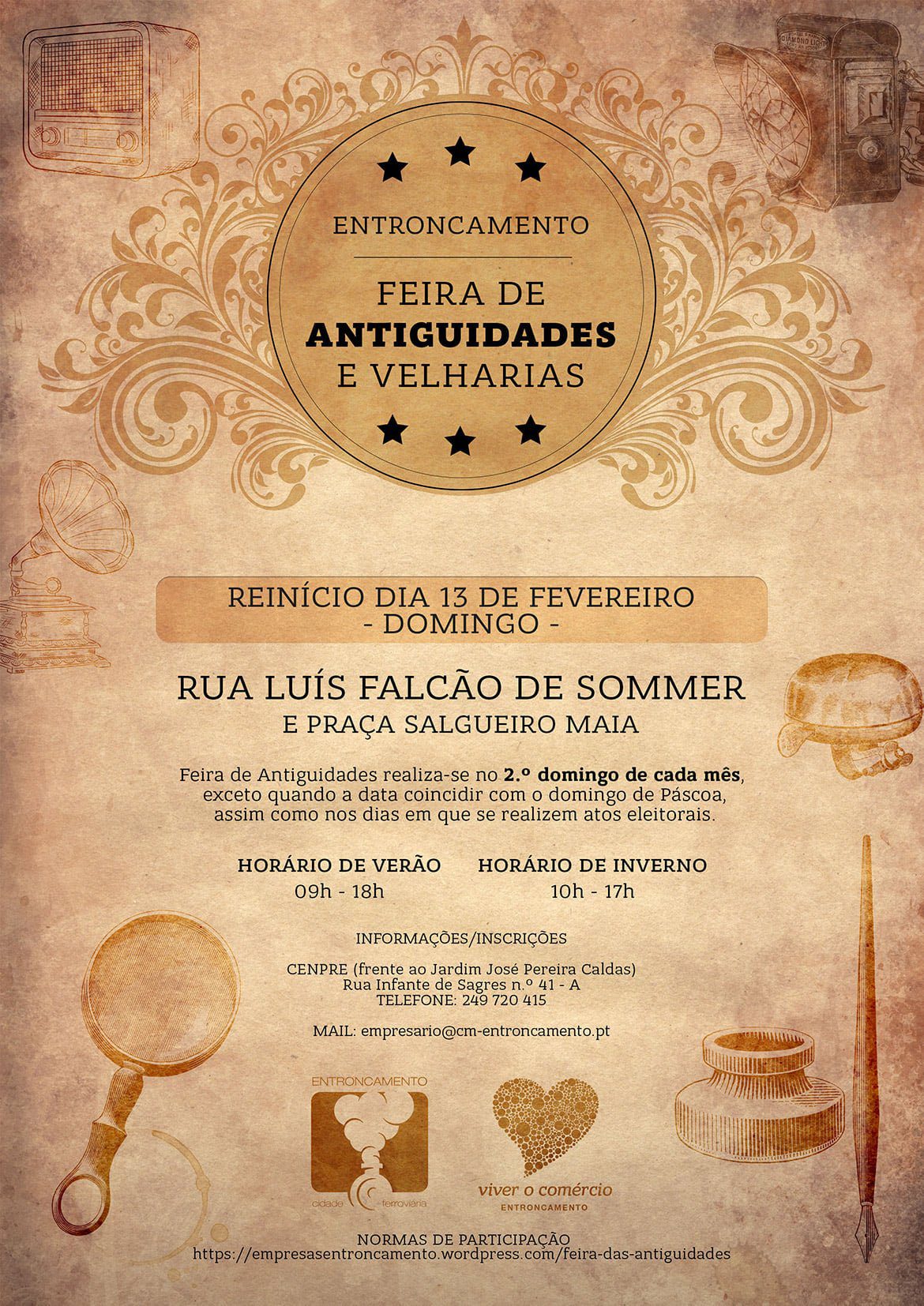 Neste domingo há feira de velharias no Entroncamento 13 2 52282 2035242585777022608 n