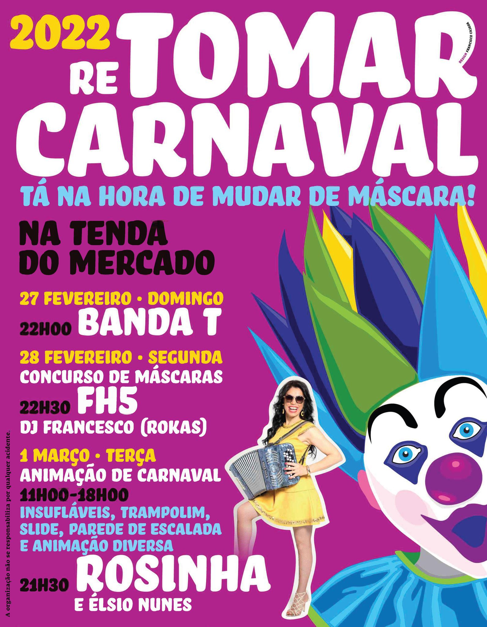 Festejos de carnaval em Tomar começam hoje na tenda do mercado 27 2 27672517 6947978924484253768 n