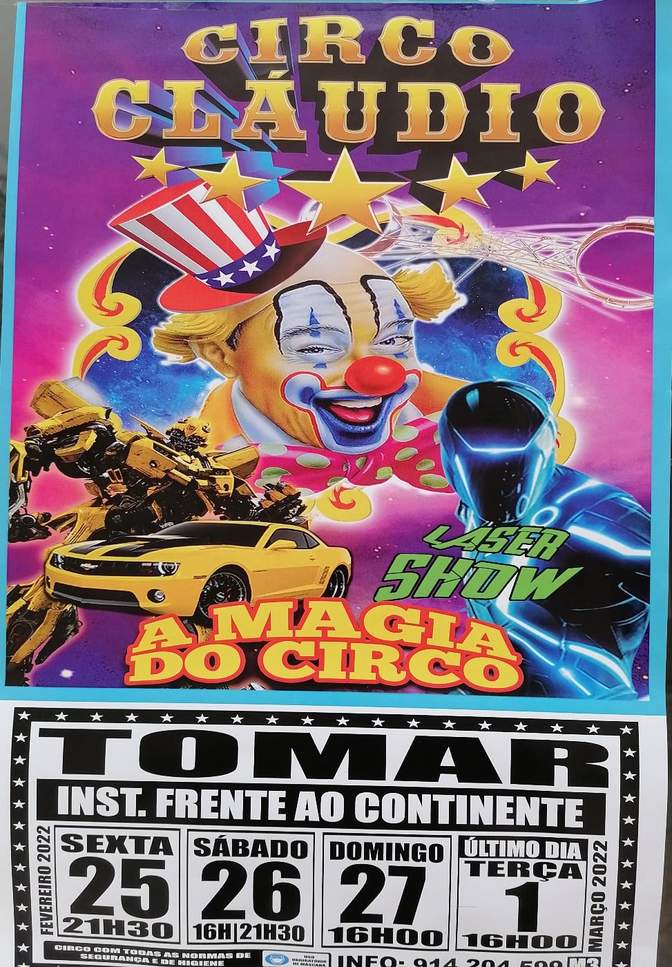 Circo chegou à cidade circo IMG 20220224 120246