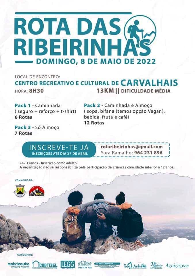 Coletividade de Carvalhais (FZ) organiza caminhada "Rota das Ribeirinhas" 8 5 89618001 1647036296269391474 n