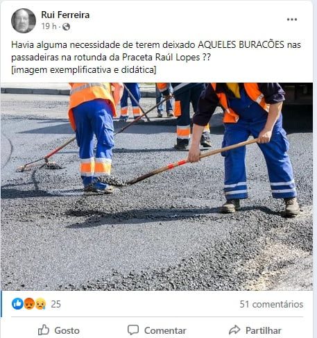 Automobilistas criticam “buracões” nas passadeiras Sem Titulo