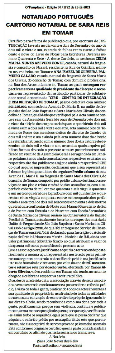 cire usucap