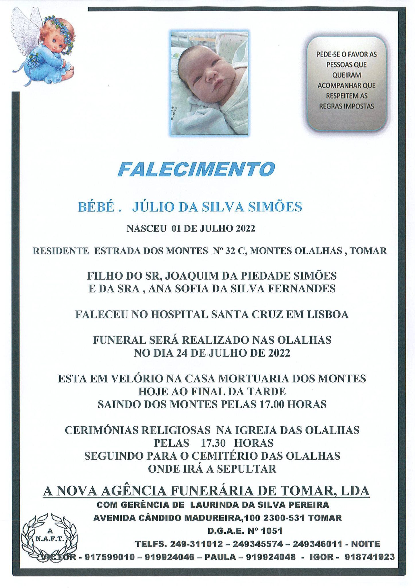 Família de Olalhas perde bebé de 22 dias 294540736 564744411801337 8337907604086996836 n