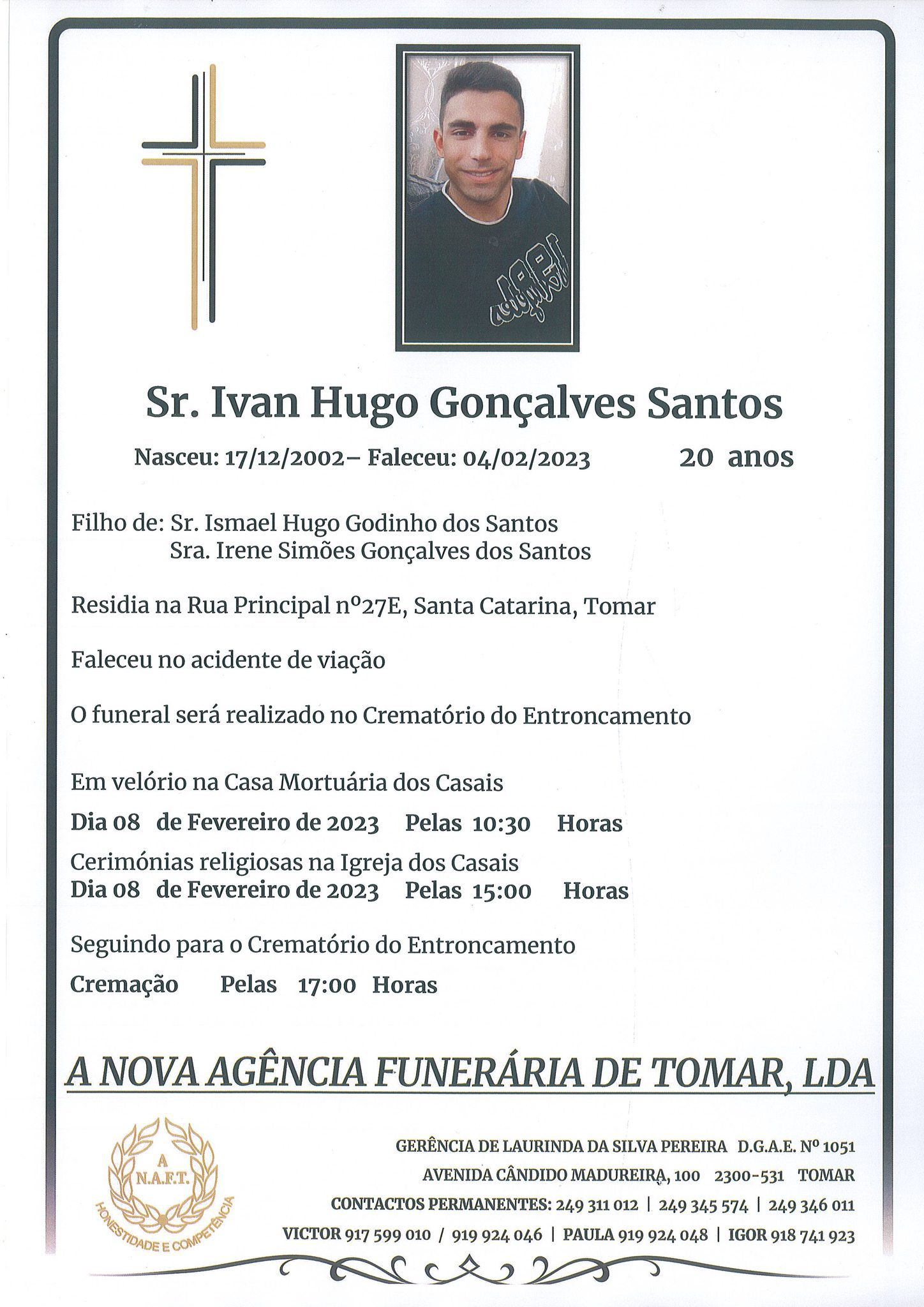 Funeral de Ivan é nesta quarta feira 329700210 867854577776546 6852389002850282971 n