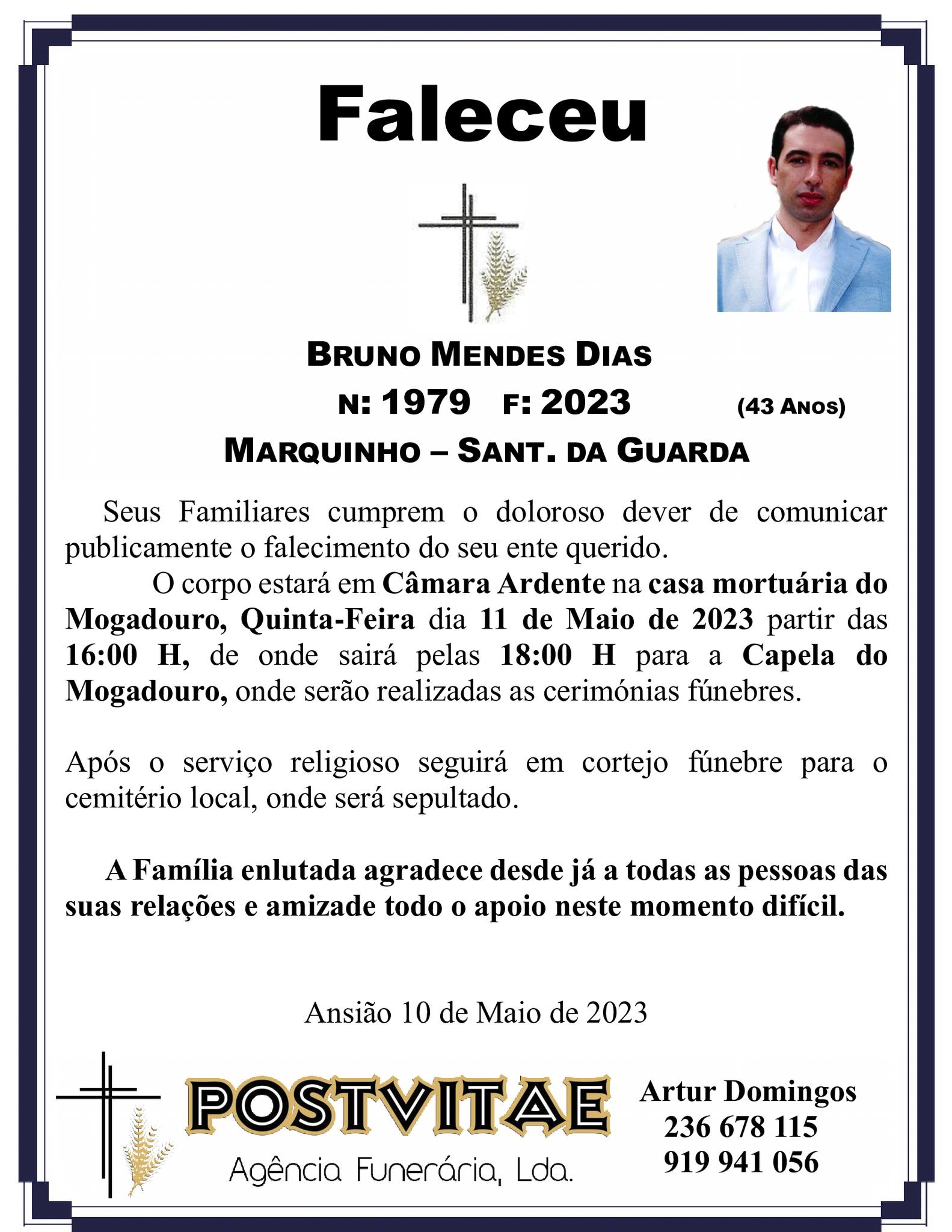 Homem encontrado morto junto à ponte do Cabril (IC8) vai a sepultar hoje 346261454 1270835826886305 2227554159483001200 n