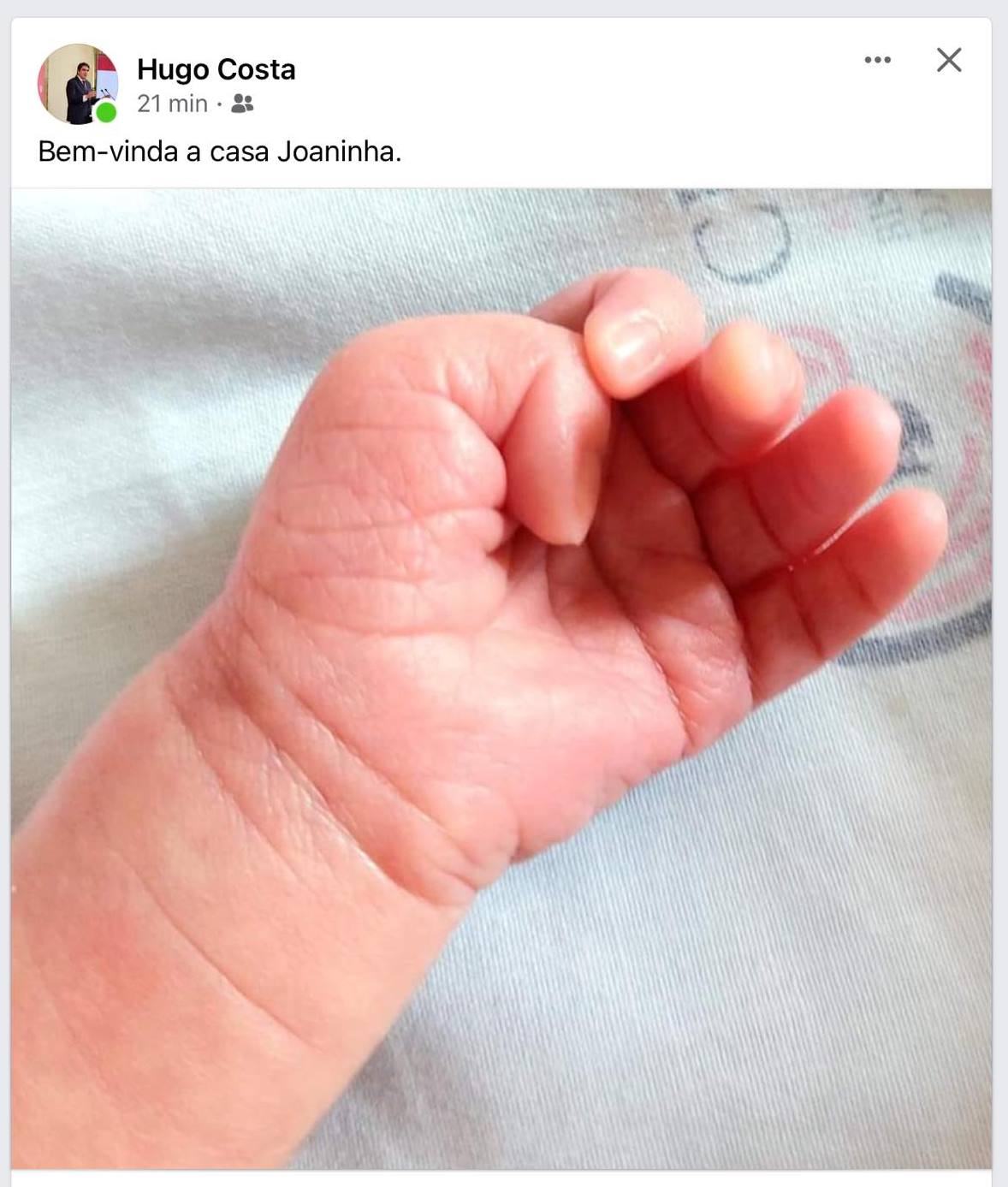 Deputado Hugo Costa é pai pela primeira vez hugo joana 09065694 1175848781382871049 n