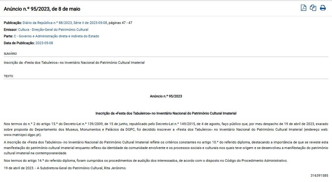 Festa dos Tabuleiros já é património nacional tabuleiros festa