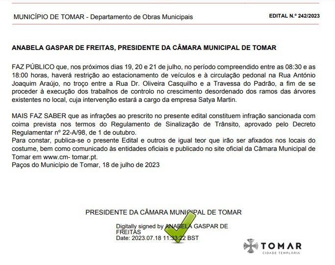 Câmara não cumpre edital edital cmt