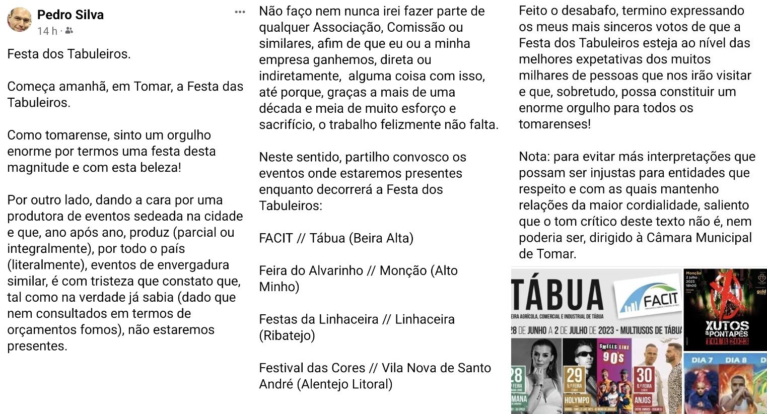 Tabuleiros: músicos e produtor sentem-se discriminados tabul