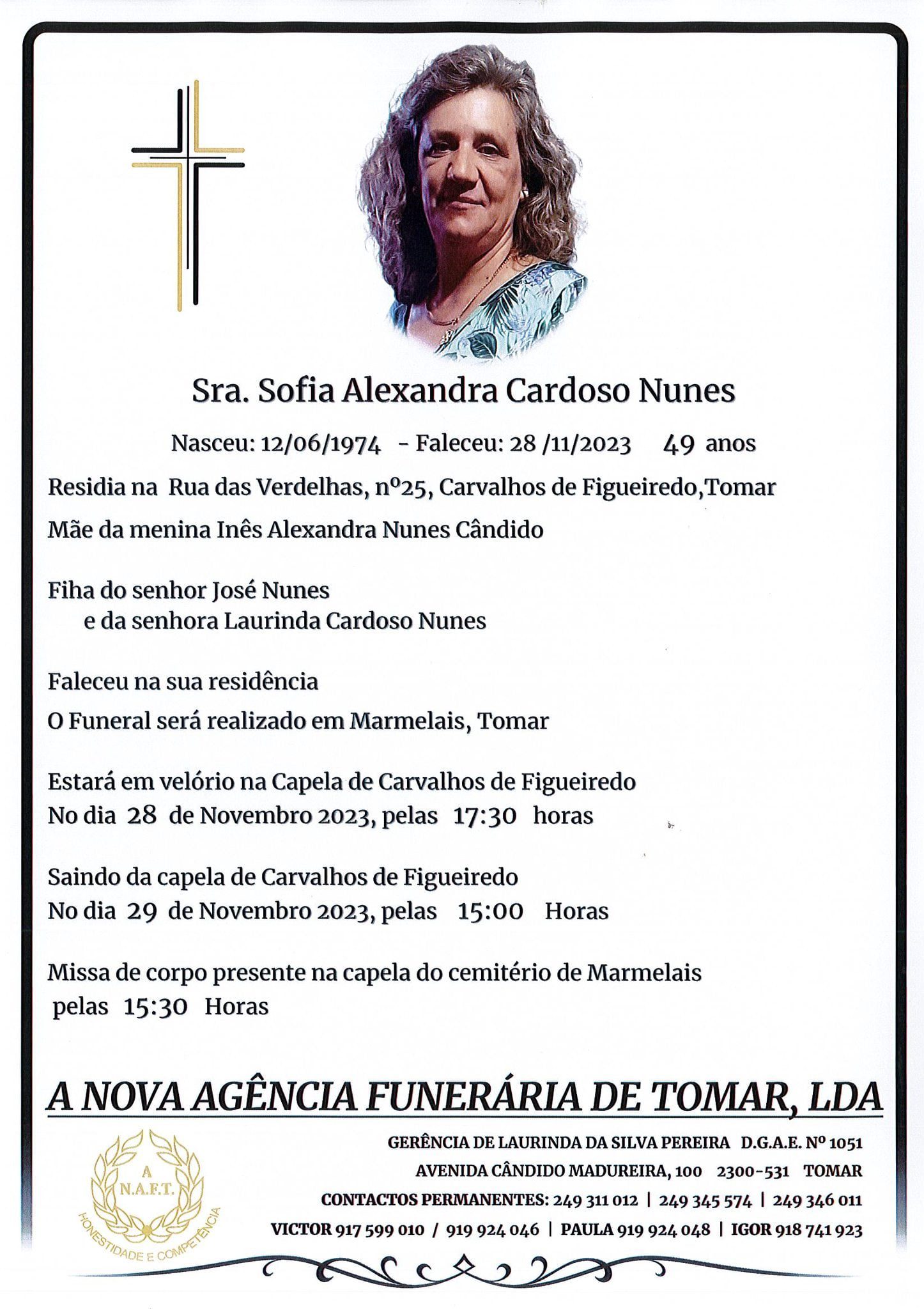 Funcionária do CIRE morre de repente aos 49 anos 406057540 860760882503168 3454969223558842848 n