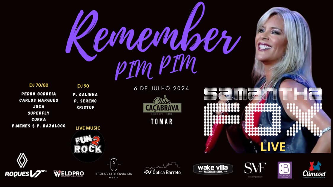 Samantha Fox atua no Remember Pim Pim 6 7 845355043752 1428148908814019085 n