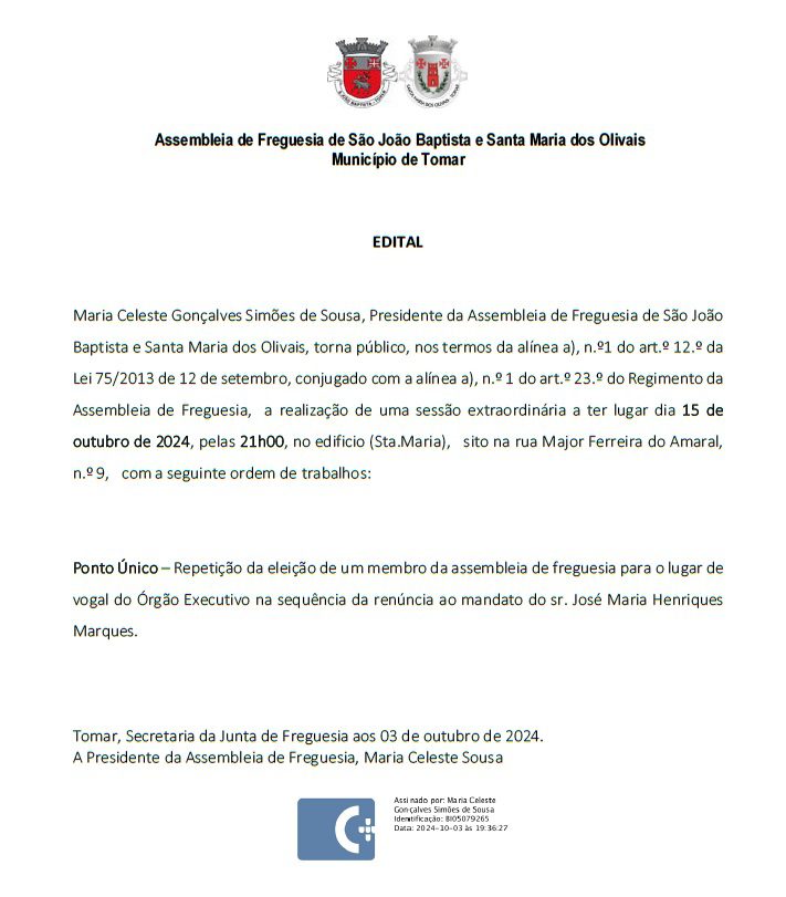 Ilegalidade obriga a repetir votação na Assembleia de Freguesia 15 10 rtyuio