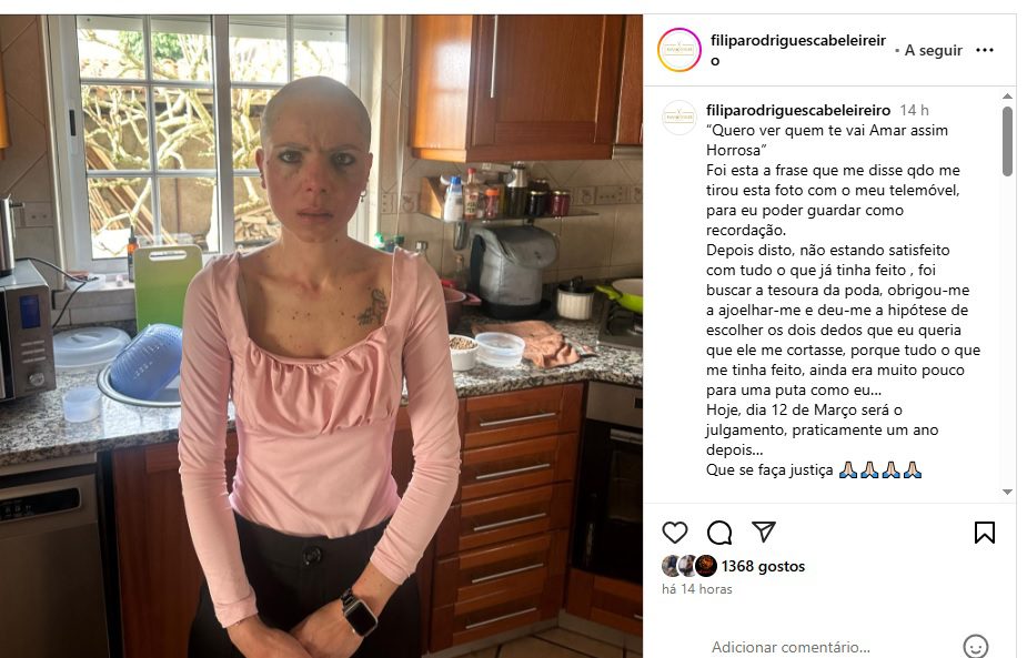 A violência doméstica numa imagem filipa 6789