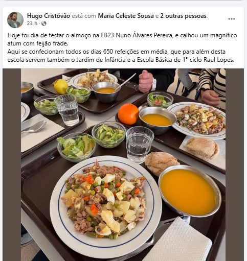 “Um magnífico atum com feijão frade” hug