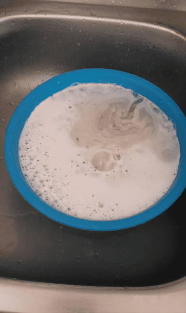 agua Alguidar com agua torneira 28Jul2025