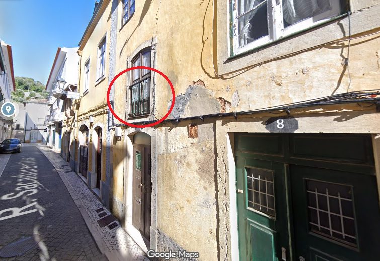 Homem cai de varanda no centro histórico de Tomar acid
