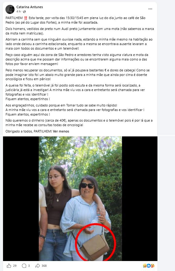 Carrinha assaltada em pleno dia em S. Pedro apelo 67890