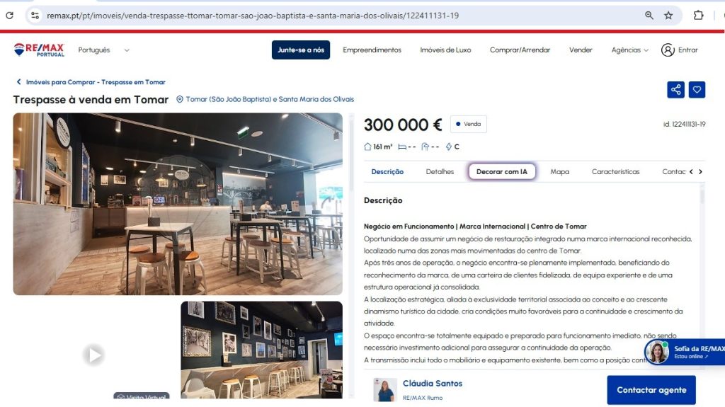 Restaurante 100 Montaditos em trespasse por 300 mil euros montaditos
