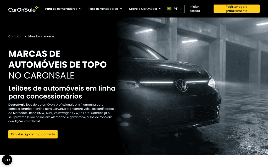 Top 4 plataformas de leilões de carros usados na Europa em 2026 z4