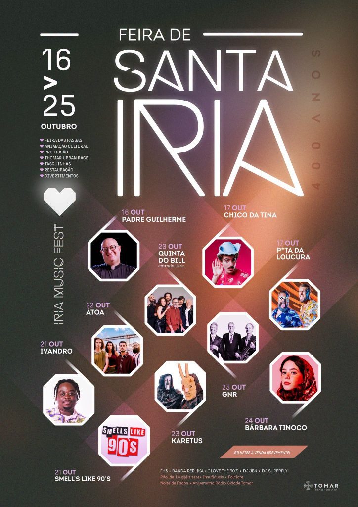 Feira de Santa Iria assinala 400 anos com Padre Guilherme, Quinta do Bill, GNR e Bárbara Tinoco 16 10 35468642823399 1167682735306990940 n