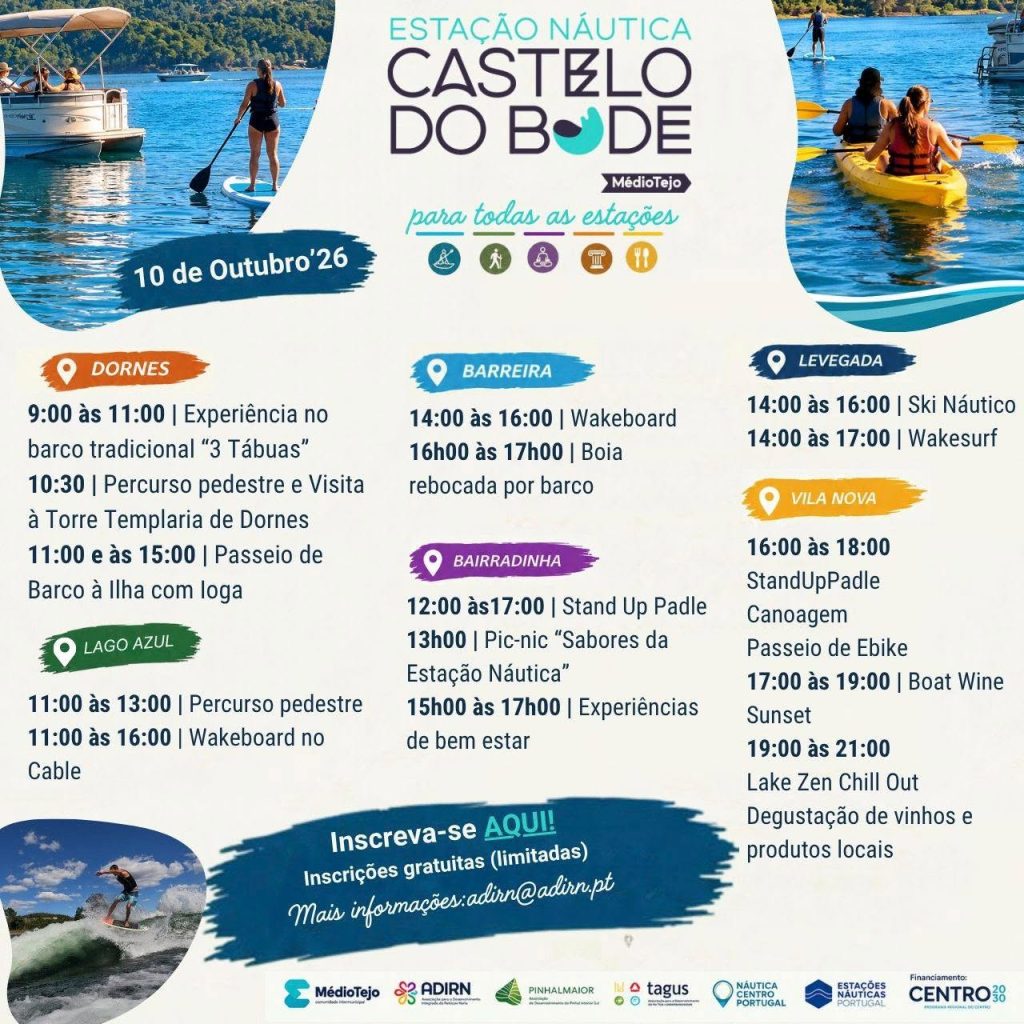 Albufeira de Castelo do Bode recebe um dia dedicado ao turismo, natureza e bem-estar 10 10 02162954263 3616457054429743318 n