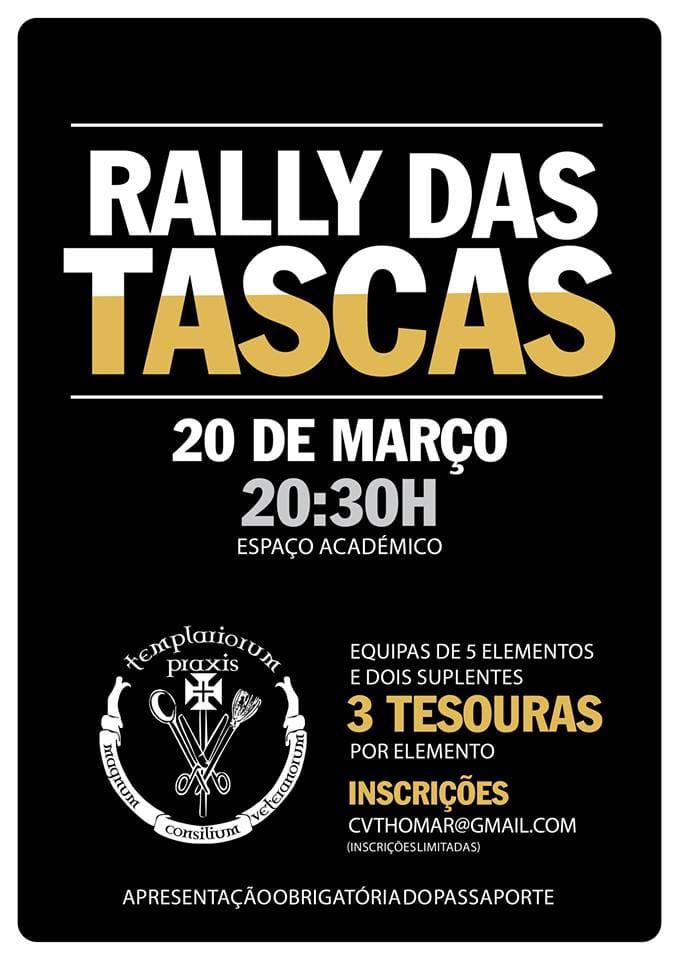 Noite de “rali das tascas” em Tomar 20 3 591 7519890120661532672 n