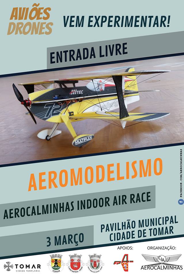 Drones e aviões voam no pavilhão de Tomar 3 3 125 5607768219466072064 n