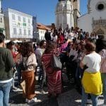 Dezenas de estudantes em defesa do clima (c/ fotos e vídeo) IMG 20190315 110717