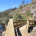 Foi uma empresa de Tomar que construiu os passadiços de Vila de Rei (c/ fotos) vila rei passadicos penedo furado 1
