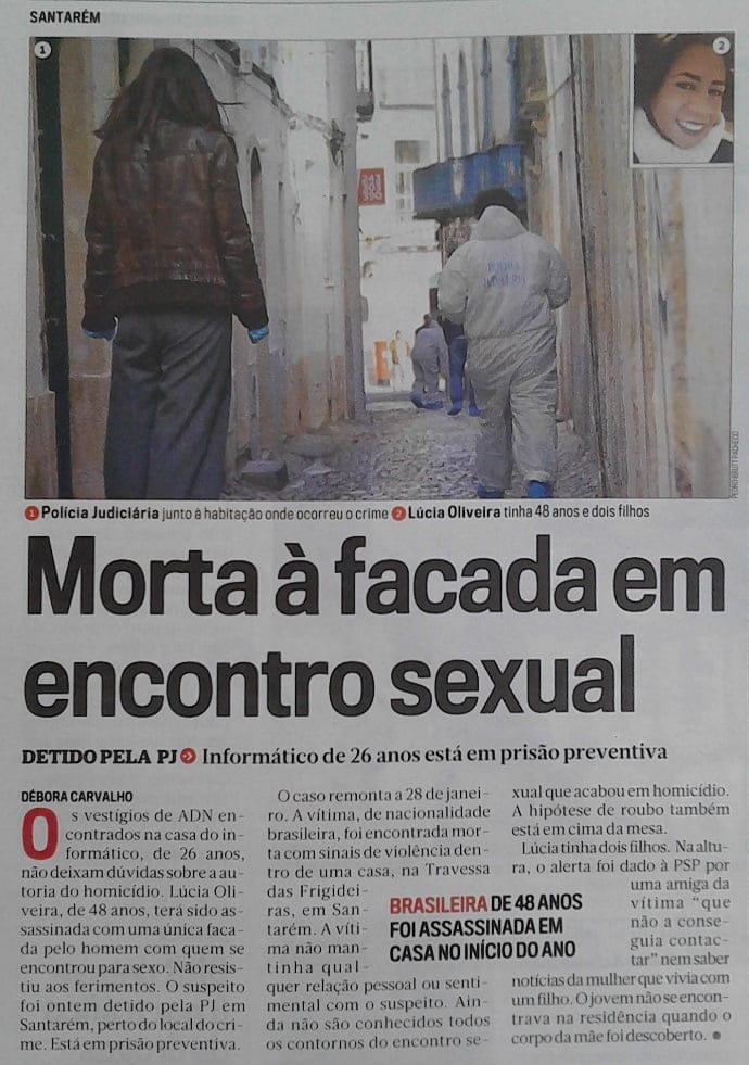 Santarém: informático de 26 anos preso por matar prostituta IMG 20190425 103730