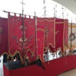 Cortejo de Coroas anuncia Festa dos Tabuleiros tabuleiros coroas IMG 20190421 093019