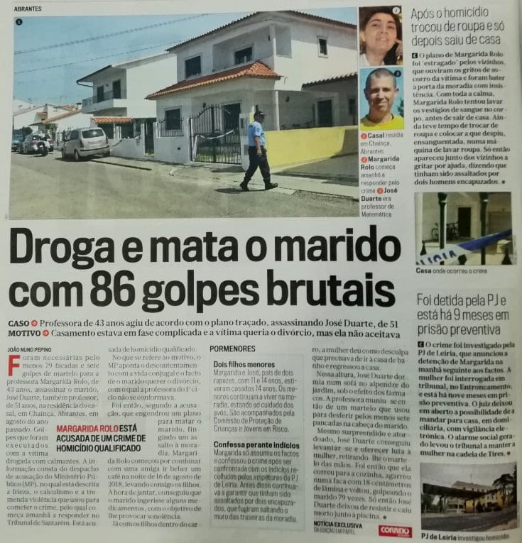 Abrantes: mulher que matou marido começa a ser julgada IMG 20190509 095424
