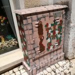 Alunos de artes pintam caixas da EDP (c/ fotos) IMG 20190526 133333