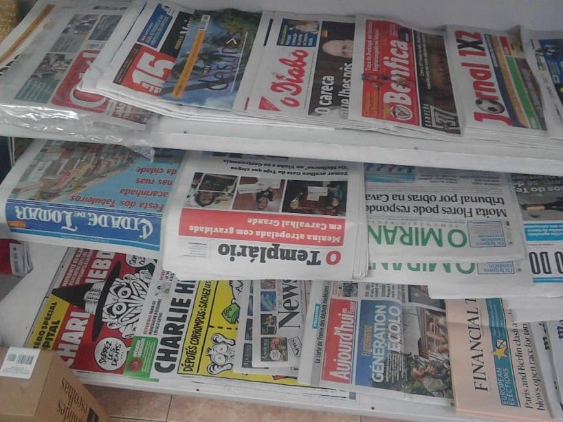 Capas dos jornais locais e regionais imprensa jornais IMG 20190529 084823