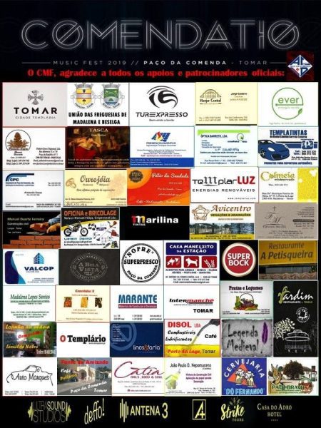 Comendatio Music Fest com casa cheia comendatio Cartaz patrocinios