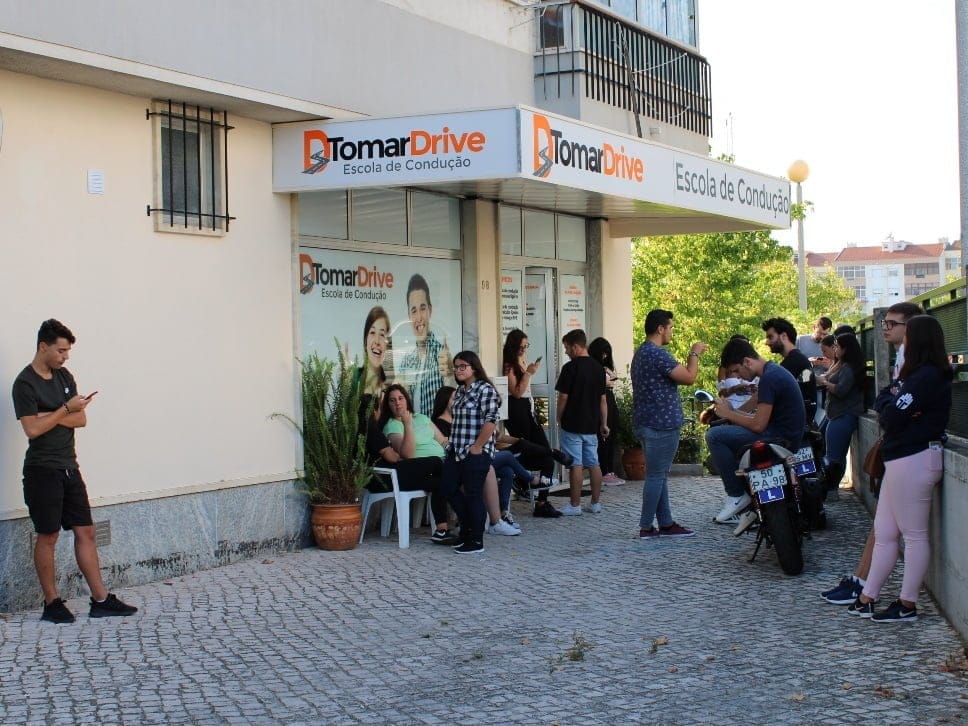 Fica em Tomar a escola onde nunca ninguém reprovou no exame de condução nos motociclos até 125cm3 escola de conducao TomarDRive IMG 0972