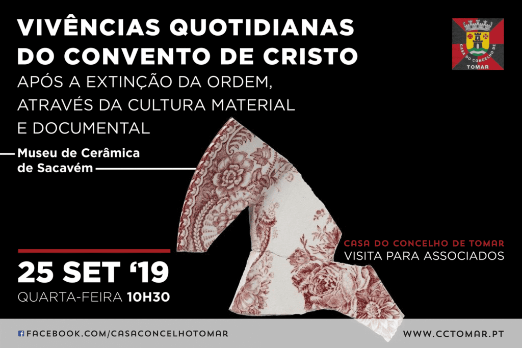Sócios da Casa do Concelho visitam exposição sobre Convento de Cristo 25 9 022379129124159488 n