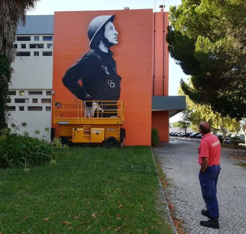 Mais quatro obras de arte urbana em Tomar IMG 20190902 093031