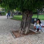 Voluntários juntam-se para limpar Tomar IMG 20190922 102445