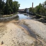 Desassoreamento no rio Nabão já começou (c/ fotos e vídeo) rio nabao desassoreamento IMG 20190903 143216