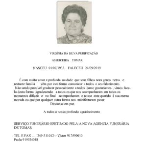 virginia da silva purificacao.