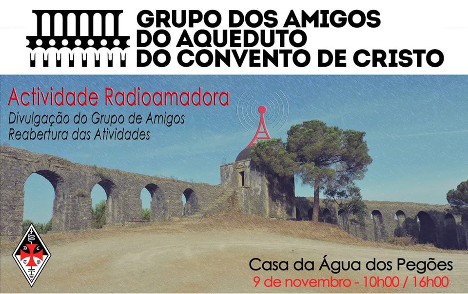 Atividade radioamadora no aqueduto dos Pegões 9 11 05 6938663341933985792 o