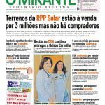 Capas dos jornais locais e regionais j o m original