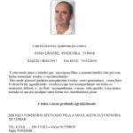 Necrologia CARLOS MANUEL GODINHO DA COSTA